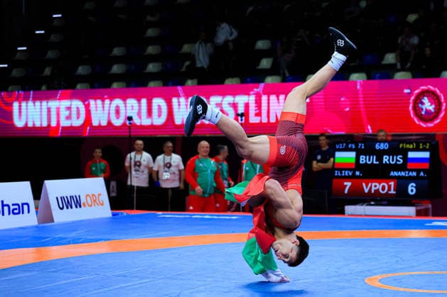 U17, U 17 Wrestling European Championships 71kg FS - Nikolay Stoykov Iliev (BUL)