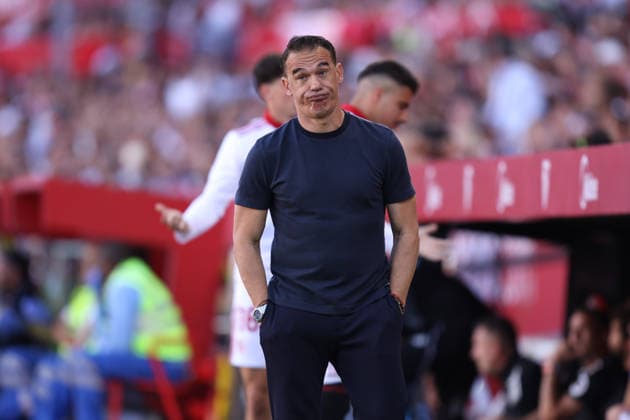 ESP: LaLiga EA Sports Sevilla FC v Real Madrid; Luis Garcia head coach of Sevilla during LaLiga EA Sports, between Sevilla FC v Real Madrid played at Ramon Sanchez-Pizjuan Stadium, Sevilla on May 17th, 2026 in Spain; Sevilla Spain Futbol Copyright: xRafaelxRomanx xAgenciaxLOFx