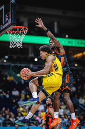 Basketball Berlin 17.05.2026 Saison 2025 2026 EasyCredit BBL 1. Bundesliga Männer, Herren Playoffs Viertelfinale Spiel 1 Alba Berlin - RASTA Vechta Jack Kayil (Alba Berlin, No.07)