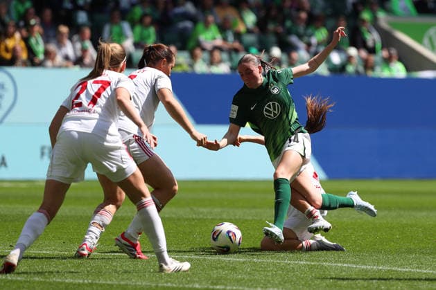 VfL vs. Nürnberg, BL Frauen Wolfsburg, 17.05.2026, Fußball, Frauen, Google Pixel Bundesliga, Saison 2025 2026, VfL Wolfsburg vs 1. FC Nürnberg: Smilla Vallotto (VfL Wolfsburg) AOK Stadion Niedersachsen Deutschland