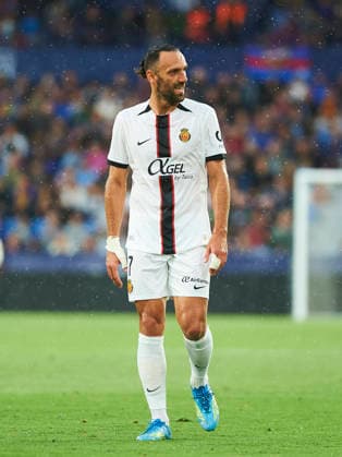 Vedat Muriqi (RCD Mallorca) during the LaLiga EA Sports match between Levante UD and RCD Mallorca at Ciudad de Valencia on May 17, 2026 in Valencia, Spain. (Photo by Maria Jose Segovia DeFodi Images) -