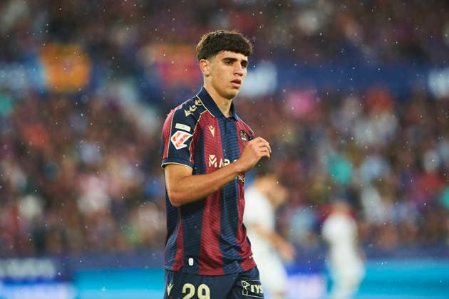 Nacho Perez (Levante UD) during the LaLiga EA Sports match between Levante UD and RCD Mallorca at Ciudad de Valencia on May 17, 2026 in Valencia, Spain. (Photo by Maria Jose Segovia DeFodi Images) -