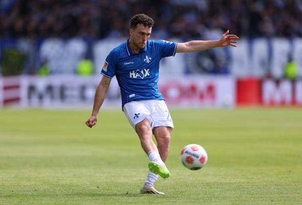 16.05.2026, Fussball 2. Bundesliga, SV Darmstadt 98 - SC Paderborn, v.l., Sergio Lopez (SV Darmstadt 98) DFL DFB REGULATIONS PROHIBIT ANY USE OF PHOTOGRAPHS AS IMAGE SEQUENCES AND OR QUASI-VIDEO. xdcx