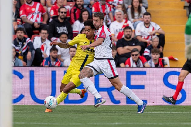ESP: Rayo Vallecano v Villarreal. Spanish LaLiga Andrei Ratiu of Rayo Vallecano during the Spanish LaLiga match, between Rayo Vallecano an Villarreal played at Vallecas Stadium on May 17, 2026 in Madrid Spain Madrid Spain ESP: Rayo Vallecano v Villarreal. Spanish LaLiga Copyright: xHugoxJimenezx xAgenciaxLOFx