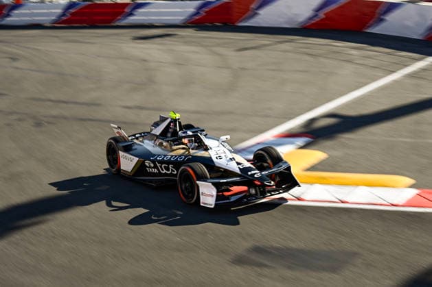 Monaco E-Prix Round 10 Driver Antonio Felix Da Costa of the Jaguar TCS Racing team participates in a qualifying session during the ABB FIA Formula E World Championship, WM, Weltmeisterschaft Monaco E-Prix 2026 in Monte Carlo, Monaco, on May 17, 2026. Monte Carlo Monaco  Copyright: xLucaxBarsalix originalFilename:barsali-notitle260517_nperU.jpg