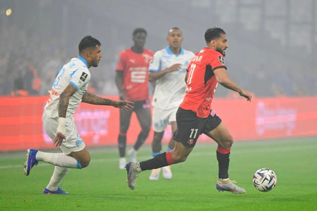 FOOTBALL : Olympique de Marseille VS Stade Rennais FC - Ligue 1 McDonald s - 17 05 2026 Mousa Tamari (SRFC) - Ligue 1 McDonald™s match between Olympique de Marseille and Stade Rennais FC on May 17, 2026 at the Orange Velodrome Stadium in Marseille. MarseilleFrance  Copyright: xWilliamxCannarellax