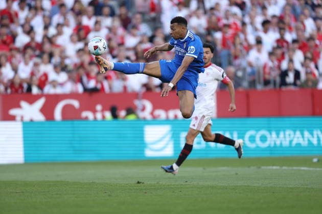 ESP: LaLiga EA Sports Sevilla FC v Real Madrid; Kylian Mbappe of Real Madrid during LaLiga EA Sports, between Sevilla FC v Real Madrid played at Ramon Sanchez-Pizjuan Stadium, Sevilla on May 17th, 2026 in Spain; Sevilla Spain Futbol Copyright: xRafaelxRomanx xAgenciaxLOFx