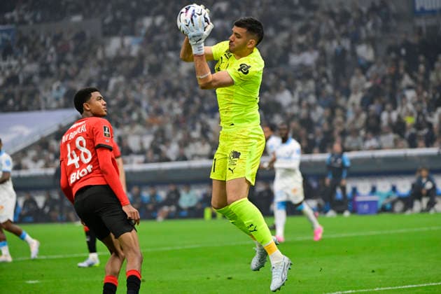 FOOTBALL : Olympique de Marseille VS Stade Rennais FC - Ligue 1 McDonald s - 17 05 2026 GÃ ronimo Rulli (OM) - Ligue 1 McDonald™s match between Olympique de Marseille and Stade Rennais FC on May 17, 2026 at the Orange Velodrome Stadium in Marseille. MarseilleFrance  Copyright: xWilliamxCannarellax