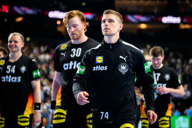 Koeln: Handball Laenderspiel - Deutschland - Daenemark Vincent Buechner Büchner (Deutschland) Koeln Lanxess Arena Deutschland