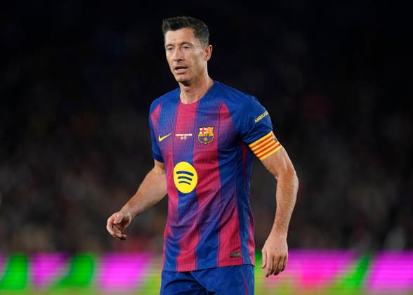 ESP: FC Barcelona, Barca Real Betis . La Liga EA Sports. Date 37 Robert Lewandowski of FC Barcelona during the La Liga EA Sports match between FC Barcelona and Real Betis played at Spotify Camp Nou Stadium on 17 May 2026 in Barcelona, Spain. kpng Copyright: xSergioxRuizx xPRESSINPHOTOx PS_260517_BAR_BET_2526_011