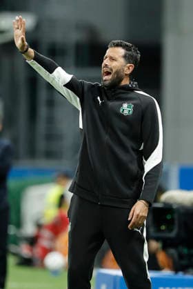 May 17, 2026, Reggio Emilia, REGGIO EMILIA: Sassuolo s coach Fabio Grosso during the Italian Serie A soccer match US Sassuolo vs US Lecce at Mapei Stadium in Reggio Emilia, Italy, 17 May 2026. ANSA SERENA CAMPANINI. Soccer: Serie A; Sassuolo - Lecce  - ZUMAa110 20260517_zaf_a110_180 Copyright: xSerenaxCampaninix