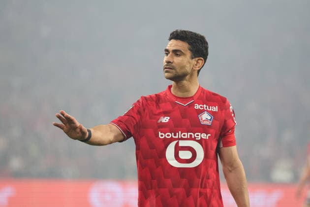 FOOTBALL : LOSC Lille vs Auxerre - Ligue 1 J34 - 17 05 2026 Benjamin ANDRE (LOSC Lille) lors du match LOSC Lille vs Auxerre, Ligue 1 J34, Decathlon Arena stade Pierre Mauroy, le 17 mai 2026 - photo Laurent Sanson PsnewZ  Copyright: xLaurentxSANSONx xPsnewZx