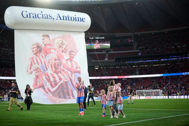 ATLETICO DE MADRID v GIRONA FC. LA LIGA 2025 2026. ROUND 37. Atletico de Madrid™s Antoine Griezmann is leaving the club as its all-time leading scorer after La Liga match. May 17 2026. (ALTERPHOTOS Ropero) MadridSpain  Copyright: xRoperox