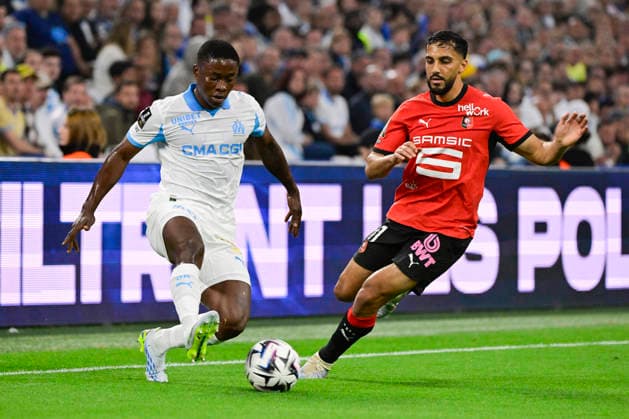 FOOTBALL : Olympique de Marseille VS Stade Rennais FC - Ligue 1 McDonald s - 17 05 2026 Tochukwu Nnadi (OM) - Ligue 1 McDonald™s match between Olympique de Marseille and Stade Rennais FC on May 17, 2026 at the Orange Velodrome Stadium in Marseille. MarseilleFrance  Copyright: xWilliamxCannarellax