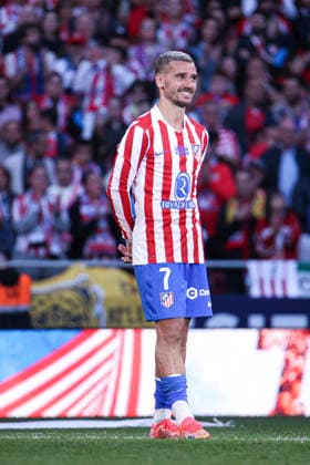 Atletico de Madrid vs. Girona, on the 37th matchday of the 2025 26 Spanish First Division May 17, 2026, Madrid, Spain: Tribute to Antoine Griezmann after the Spanish championship LaLiga football match between Atletico de Madrid and Girona CF on 17 May 2026 at Estadio Santiago Bernabeu in Madrid, Spain. Madrid, Spain Madrid Madrid Spain Copyright: xAlejandroxMatiasx