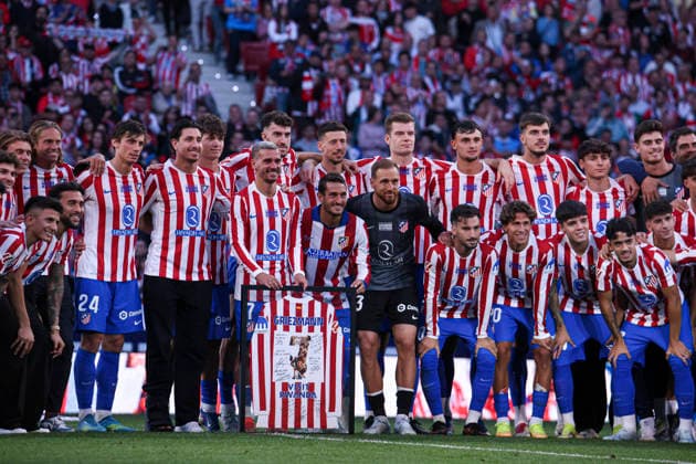 Atletico de Madrid vs. Girona, on the 37th matchday of the 2025 26 Spanish First Division May 17, 2026, Madrid, Spain: Tribute to Antoine Griezmann after the Spanish championship LaLiga football match between Atletico de Madrid and Girona CF on 17 May 2026 at Estadio Santiago Bernabeu in Madrid, Spain. Madrid, Spain Madrid Madrid Spain Copyright: xAlejandroxMatiasx