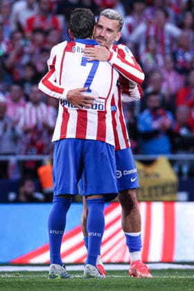 Atletico de Madrid vs. Girona, on the 37th matchday of the 2025 26 Spanish First Division May 17, 2026, Madrid, Spain: Tribute to Antoine Griezmann after the Spanish championship LaLiga football match between Atletico de Madrid and Girona CF on 17 May 2026 at Estadio Santiago Bernabeu in Madrid, Spain. Madrid, Spain Madrid Madrid Spain Copyright: xAlejandroxMatiasx