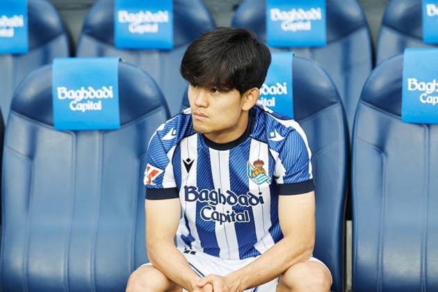 Takefusa Kubo (Sociedad), MAY 17, 2026 - Football Soccer : Spanish LaLiga EA Sports match between Real Sociedad - Valncia CF at the Estadio de Anoeta in San Sebastian, Spain. Noxthirdxpartyxsales  aflo_330885483