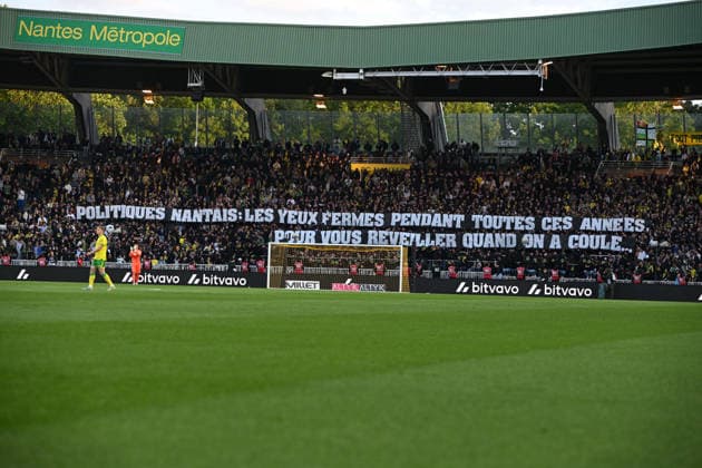 FOOTBALL : FC Nantes vs Toulouse FC - Ligue 1 - JournÃ e 34 - 17 05 2026 NantesFrance  Copyright: xEmilienxJousselinx