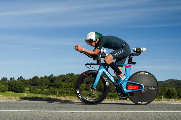 Triathlon, IRONMAN 70.3 Aix-en-Prevence Nicolas Mann (GER) Aix-en-Provence Frankreich Copyright: xMarcelxHilgerx