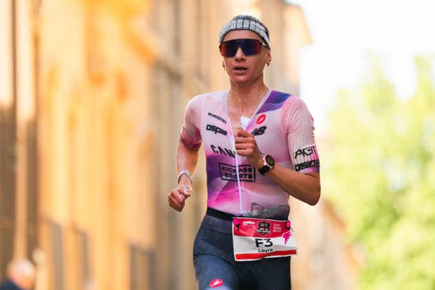 Triathlon, IRONMAN 70.3 Aix-en-Prevence Laura Philipp (GER) Aix-en-Provence Frankreich Copyright: xMarcelxHilgerx