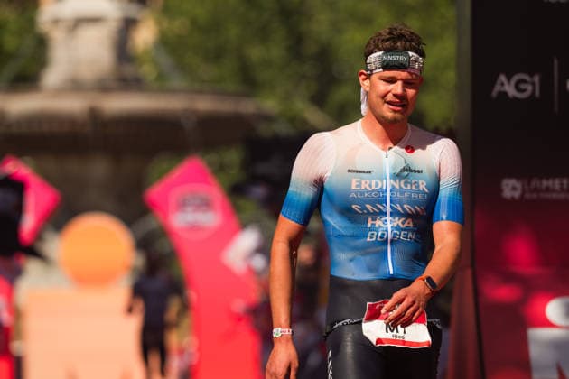 Triathlon, IRONMAN 70.3 Aix-en-Prevence Rico Bogen (GER) Aix-en-Provence Frankreich Copyright: xMarcelxHilgerx