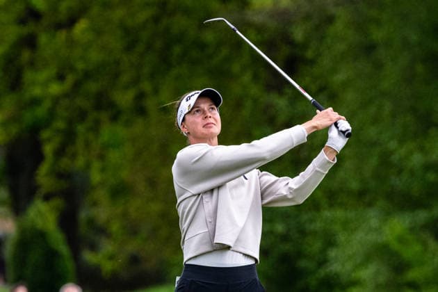 Golf - Golf, Amundi German Masters, Ladies European Tour LET, Ladies Winsen Luhe, Deutschland, 17.05.26: Golf im Green Eagle Golf Courses am 17.05.2026 in Winsen Luhe, Deutschland. (Foto von Axel Kaste) Amelia Garvey Winsen Luhe Green Eagle Golf Courses Winsen Luhe Deutschland