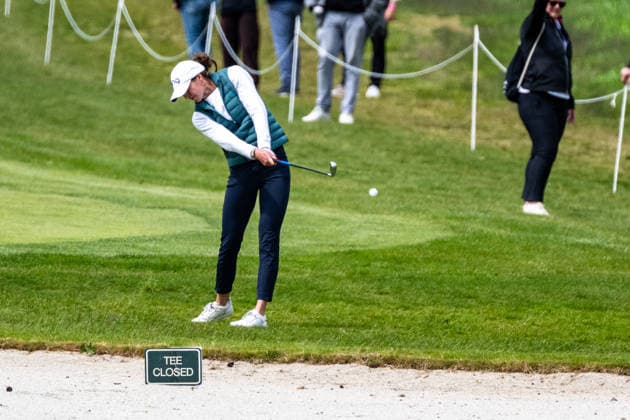 Golf - Golf, Amundi German Masters, Ladies European Tour LET, Ladies Winsen Luhe, Deutschland, 17.05.26: Golf im Green Eagle Golf Courses am 17.05.2026 in Winsen Luhe, Deutschland. (Foto von Axel Kaste) Esme Hamilton, England Winsen Luhe Green Eagle Golf Courses Winsen Luhe Deutschland