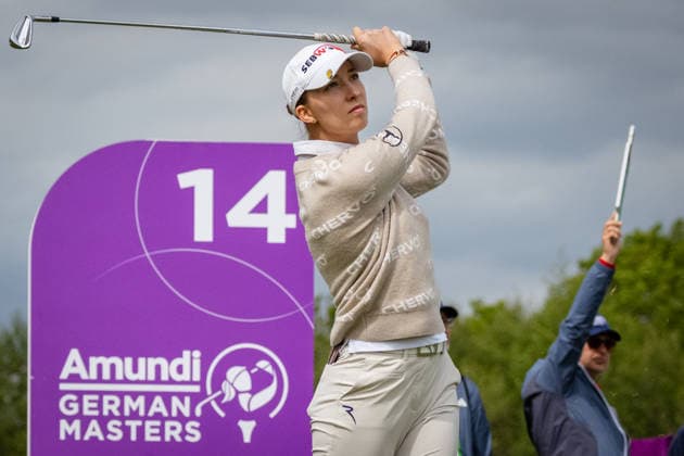 Golf - Golf, Amundi German Masters, Ladies European Tour LET, Ladies Winsen Luhe, Deutschland, 17.05.26: Golf im Green Eagle Golf Courses am 17.05.2026 in Winsen Luhe, Deutschland. (Foto von Axel Kaste) Alexandra Försterling, Deutschland Winsen Luhe Green Eagle Golf Courses Winsen Luhe Deutschland