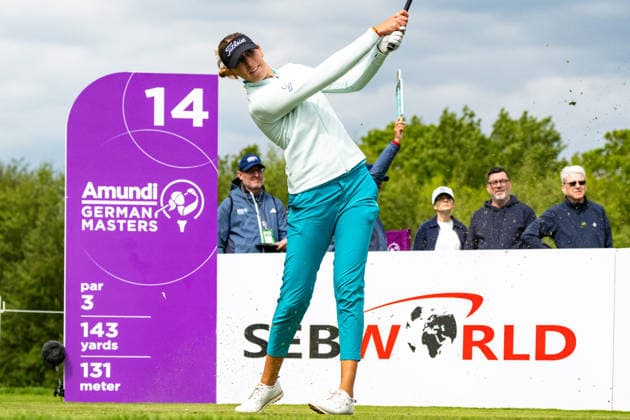 Golf - Golf, Amundi German Masters, Ladies European Tour LET, Ladies Winsen Luhe, Deutschland, 17.05.26: Golf im Green Eagle Golf Courses am 17.05.2026 in Winsen Luhe, Deutschland. (Foto von Axel Kaste) Chiara Noja, Deutschland Winsen Luhe Green Eagle Golf Courses Winsen Luhe Deutschland