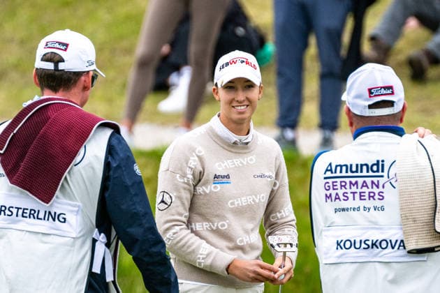 Golf - Golf, Amundi German Masters, Ladies European Tour LET, Ladies Winsen Luhe, Deutschland, 17.05.26: Golf im Green Eagle Golf Courses am 17.05.2026 in Winsen Luhe, Deutschland. (Foto von Axel Kaste) Alexandra Försterling Winsen Luhe Green Eagle Golf Courses Winsen Luhe Deutschland