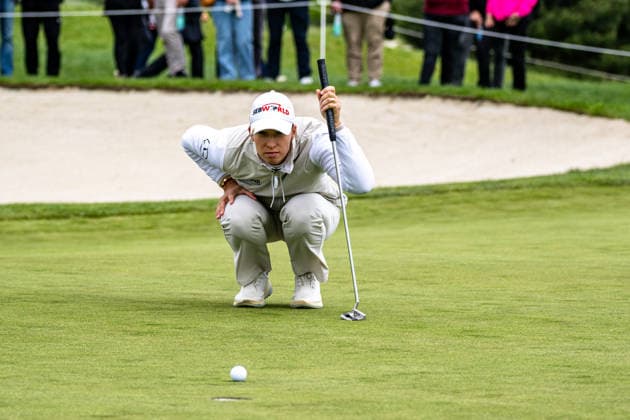 Golf - Golf, Amundi German Masters, Ladies European Tour LET, Ladies Winsen Luhe, Deutschland, 17.05.26: Golf im Green Eagle Golf Courses am 17.05.2026 in Winsen Luhe, Deutschland. (Foto von Axel Kaste) Alexandra Försterling Winsen Luhe Green Eagle Golf Courses Winsen Luhe Deutschland