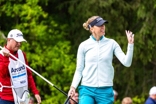 Golf - Golf, Amundi German Masters, Ladies European Tour LET, Ladies Winsen Luhe, Deutschland, 17.05.26: Golf im Green Eagle Golf Courses am 17.05.2026 in Winsen Luhe, Deutschland. (Foto von Axel Kaste) Chiara Noja Winsen Luhe Green Eagle Golf Courses Winsen Luhe Deutschland