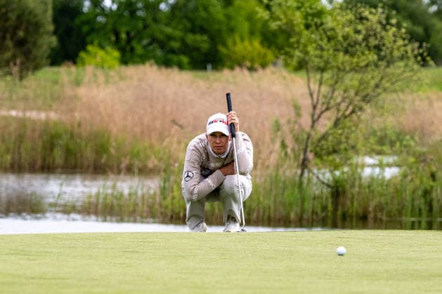 Golf - Golf, Amundi German Masters, Ladies European Tour LET, Ladies Winsen Luhe, Deutschland, 17.05.26: Golf im Green Eagle Golf Courses am 17.05.2026 in Winsen Luhe, Deutschland. (Foto von Axel Kaste) Alexandra Försterling Winsen Luhe Green Eagle Golf Courses Winsen Luhe Deutschland