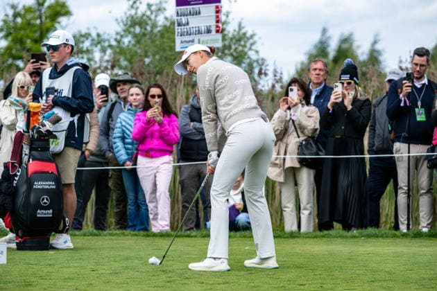 Golf - Golf, Amundi German Masters, Ladies European Tour LET, Ladies Winsen Luhe, Deutschland, 17.05.26: Golf im Green Eagle Golf Courses am 17.05.2026 in Winsen Luhe, Deutschland. (Foto von Axel Kaste) Alexandra Försterling Winsen Luhe Green Eagle Golf Courses Winsen Luhe Deutschland