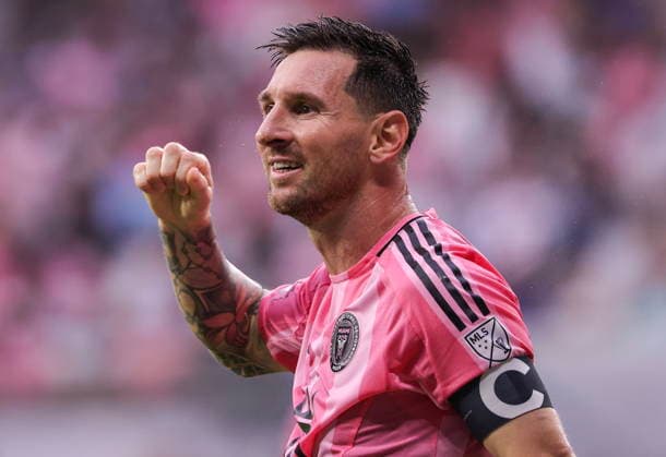 MLS, Fussball Herren, USA - Inter Miami vs Portland Timbers Lionel Messi of Inter Miami reacts during the MLS game between Inter Miami and Portland Timbers at Nu Stadium in Miami, Florida, USA, 17 May 2026. MIAMI FLORIDA United States  Copyright: xCRISTOBALxHERRERA-ULASHKEVICHx