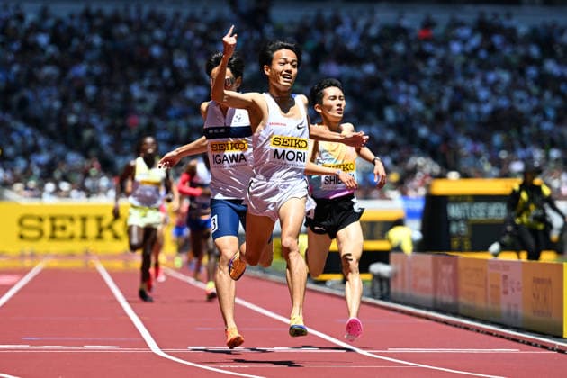 Nagiya Mori, MAY 17, 2026 - Athletics : World Athletics Continental Tour Seiko Golden Grand Prix in Tokyo Men s 3000m Final at National Stadium in Tokyo, Japan. Noxthirdxpartyxsales  aflo_330783102