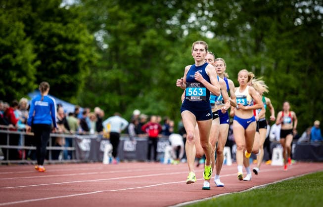 35. Internationales Läufermeeting; Pliezhausen, 17.05.2026 Auf dem Weg zum Sieg im 3000m-Rennen der Frauen: Vera Petrykowski (GER Cologne Athletics); 35. Internationales Läufermeeting am 17.05.2026 im Schönbuchstadion in Pliezhausen (Baden-Württemberg). Copyright: xBEAUTIFULxSPORTS R.xSchmittx