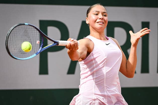 May 18, 2026, Paris, France, France: Sofia COSTOULAS of Belgium during the first qualifying day of the Roland-Garros 2026, French Open 2026, Grand Slam tennis tournament at Roland-Garros Stadium on May 18, 2026 in Paris, France. Roland Garros 2026 - Qualifying Day 1  - ZUMAm308 20260518_zsp_m308_006 Copyright: xMatthieuxMirvillex