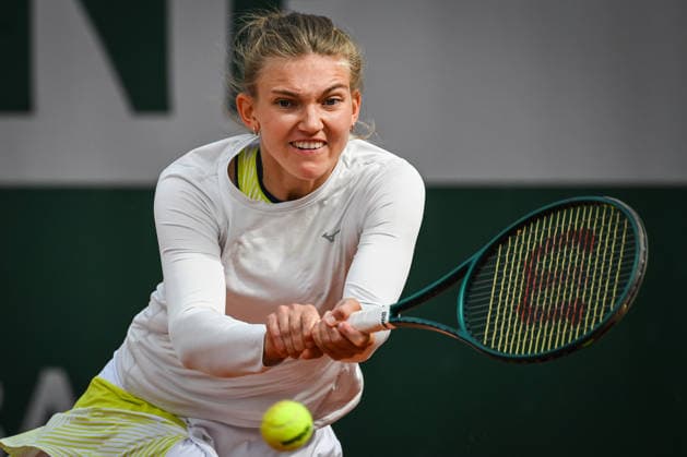 May 18, 2026, Paris, France, France: Julia AVDEEVA of Russia during the first qualifying day of the Roland-Garros 2026, French Open 2026, Grand Slam tennis tournament at Roland-Garros Stadium on May 18, 2026 in Paris, France. Paris France - ZUMAm308 20260518_zsp_m308_017 Copyright: xMatthieuxMirvillex