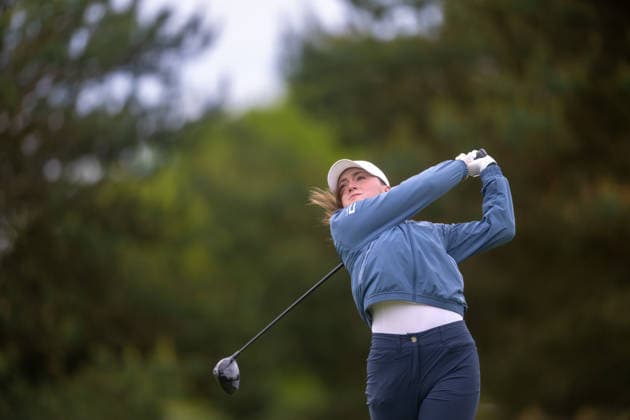 Amundi German Masters - Fourth Round Charlotte Heath of England tees off on the 4th hole during the final round of the Amundi German Masters at Green Eagle Golf Courses in Hamburg, Germany, on May 17, 2026. Hamburg Germany  Copyright: xAndyxAstfalckx originalFilename:astfalck-amundige260518_npzI3.jpg