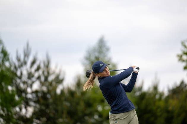 Amundi German Masters - Fourth Round Agathe Sauzon of France plays off the tee of the 4th hole during the final round of the Amundi German Masters at Green Eagle Golf Courses in Hamburg, Germany, on May 17, 2026. Hamburg Germany  Copyright: xAndyxAstfalckx originalFilename:astfalck-amundige260518_npwUX.jpg