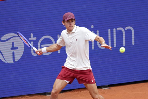 2026.05.18, xFSx, Bitpanda Open Hamburg ATP500, Herren-Tennistunier in Hamburg , Am Rothembaum in Hamburg , Alex De Minaur (AUS) spielt eine Vorhand Copyright: HMBxMedia FernandoxSoares