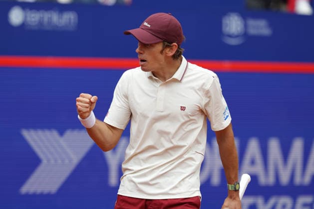 2026.05.18, xFSx, Bitpanda Open Hamburg ATP500, Herren-Tennistunier in Hamburg , Am Rothembaum in Hamburg , Alex De Minaur (AUS) Siegerfaust, jubel Copyright: HMBxMedia FernandoxSoares