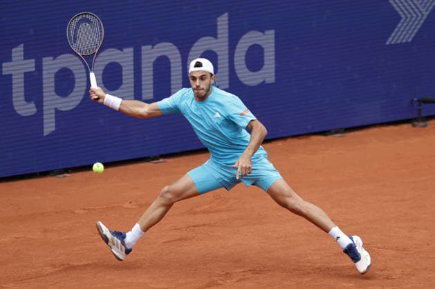2026.05.18, xFSx, Bitpanda Open Hamburg ATP500, Herren-Tennistunier in Hamburg , Am Rothembaum in Hamburg , Francisco Cerundolo (ARG) spielt eine Vorhand Copyright: HMBxMedia FernandoxSoares