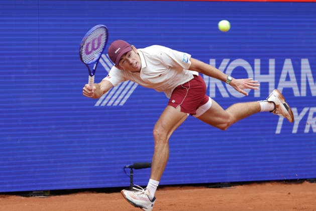 2026.05.18, xFSx, Bitpanda Open Hamburg ATP500, Herren-Tennistunier in Hamburg , Am Rothembaum in Hamburg , Alex De Minaur (AUS) spielt eine Vorhand Copyright: HMBxMedia FernandoxSoares