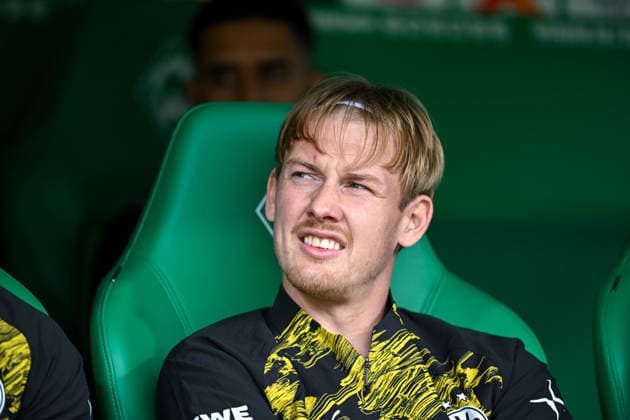 1. Bundesliga: SV Werder Bremen - Borussia Dortmund am 16.05.2026 im Weserstadion in Bremen Julian Brandt (Dortmund) *** 1 Bundesliga SV Werder Bremen Borussia Dortmund on 16 05 2026 at Weserstadion in Bremen Julian Brandt Dortmund MT
