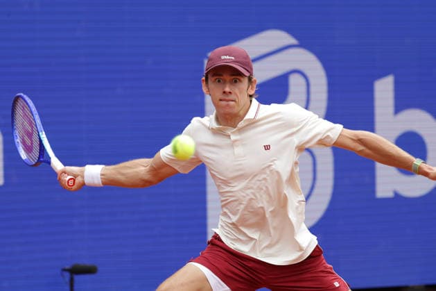 2026.05.18, xFSx, Bitpanda Open Hamburg ATP500, Herren-Tennistunier in Hamburg , Am Rothembaum in Hamburg , Alex De Minaur (AUS) spielt eine Vorhand Copyright: HMBxMedia FernandoxSoares