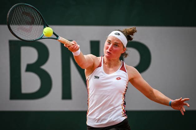 May 18, 2026, Paris, France, France: Carole MONNET of France during the first qualifying day of the Roland-Garros 2026, French Open 2026, Grand Slam tennis tournament at Roland-Garros Stadium on May 18, 2026 in Paris, France. Paris France - ZUMAm308 20260518_zsp_m308_037 Copyright: xMatthieuxMirvillex
