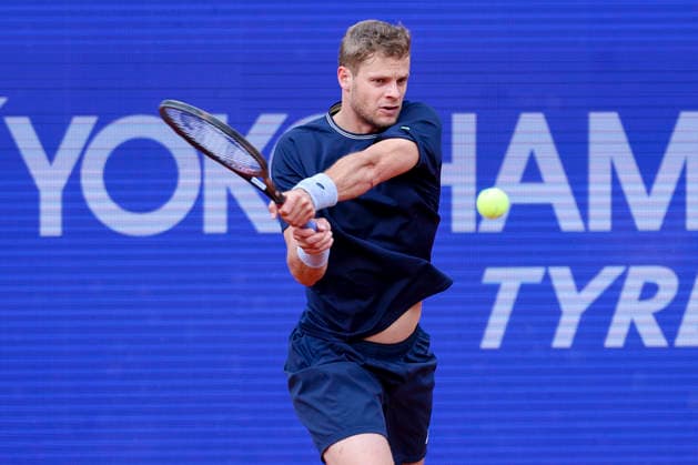 Yannick Hanfmann (Germany) kontrolliert den Ball, Bitpanda Hamburg Open, Bitpanda Hamburg Open, Rothenbaum am 18. May 2026 in Hamburg, Deutschland. (Foto von Marco Steinbrenner DeFodi Images) Yannick Hanfmann (Germany) controls the ball, Bitpanda Hamburg Open, Bitpanda Hamburg Open, Rothenbaum, May 18, 2026 in Hamburg, Germany. (Photo by Marco Steinbrenner DeFodi Images) -